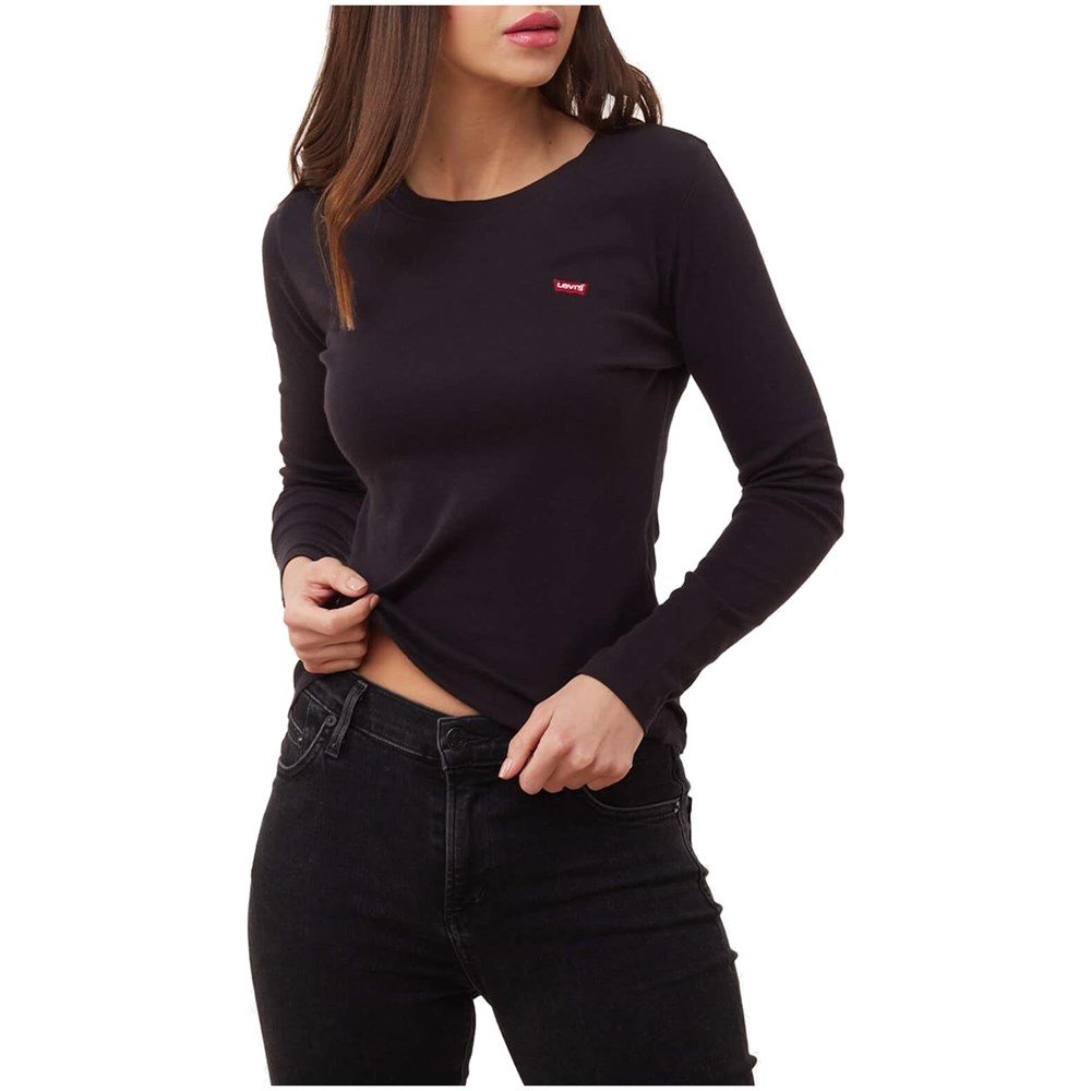 Longsleeve Baby Tee 695550014 Czarny L – Styl i komfort na co dzień