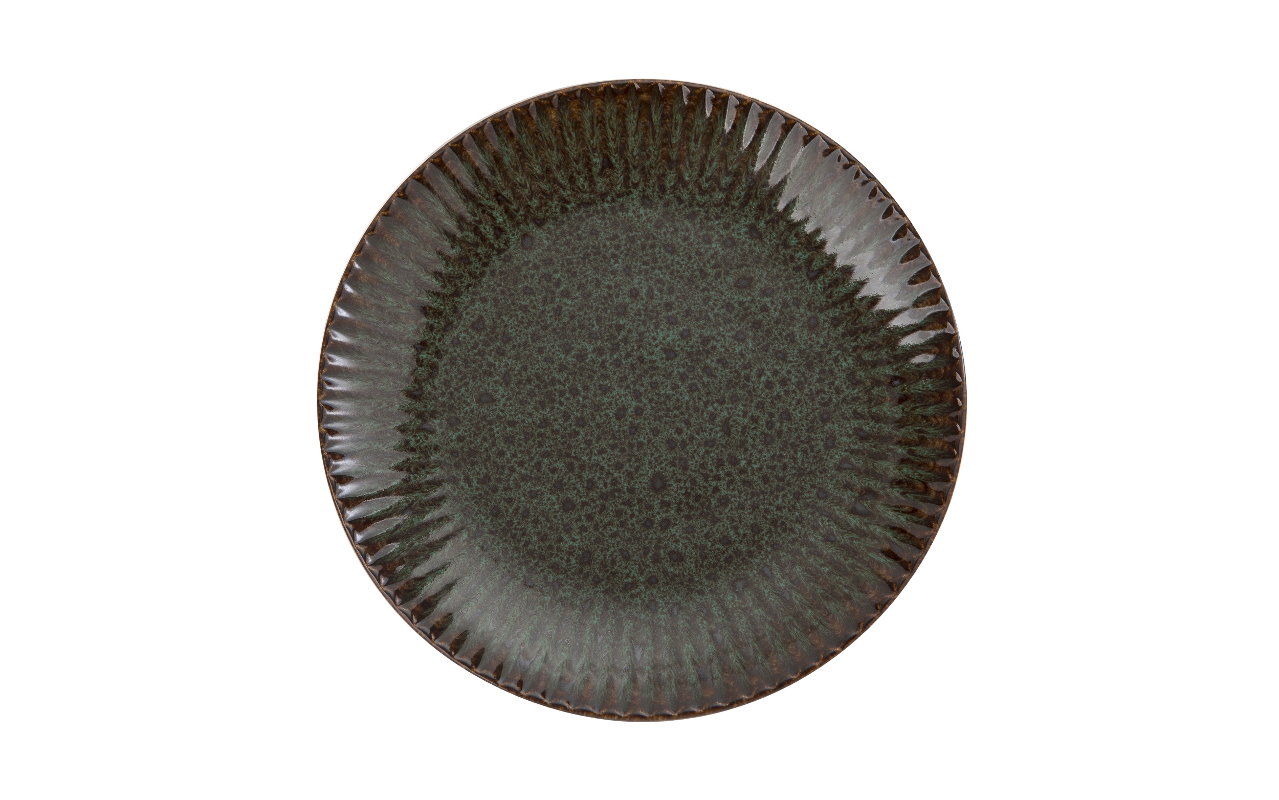 Talerz deserowy 21,2 cm Jade Stoneware zielony – Elegancja na Twoim stole
