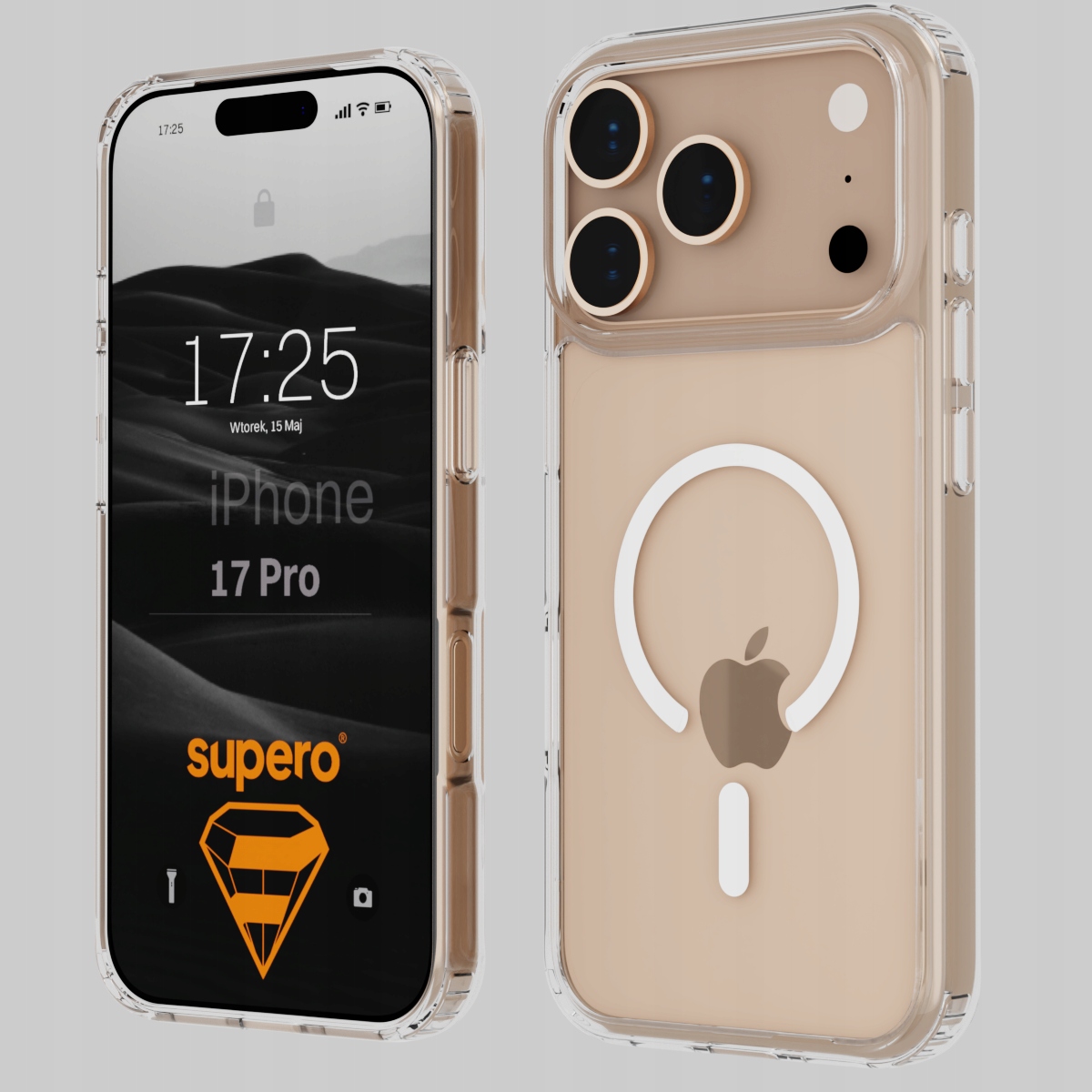 Przezroczysta konstrukcja – podkreśl oryginalny wygląd swojego iPhone'a