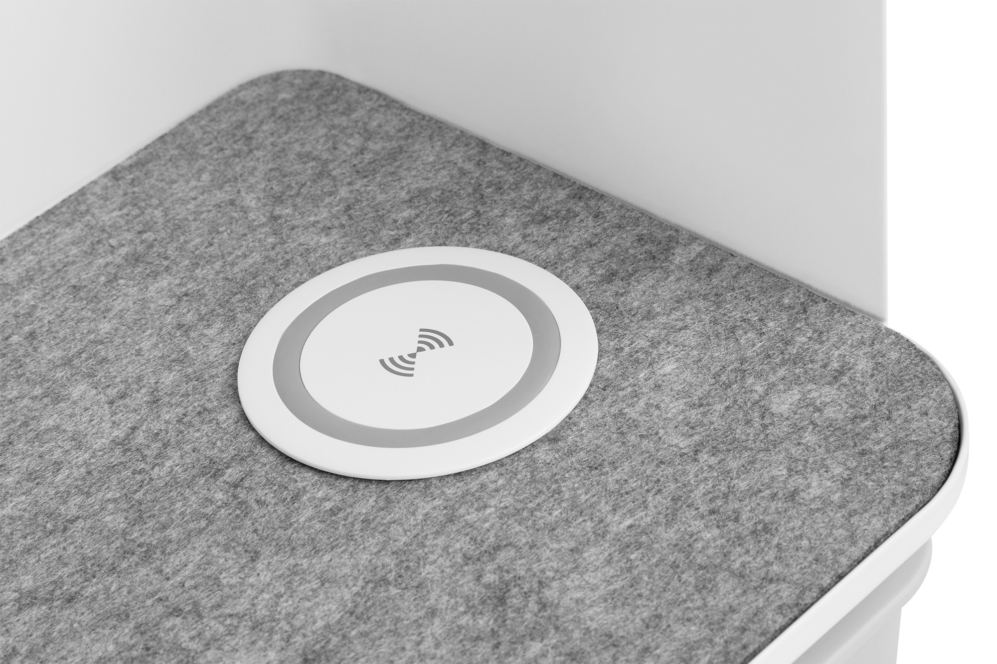 Stylowy design w kolorze biało-szarym