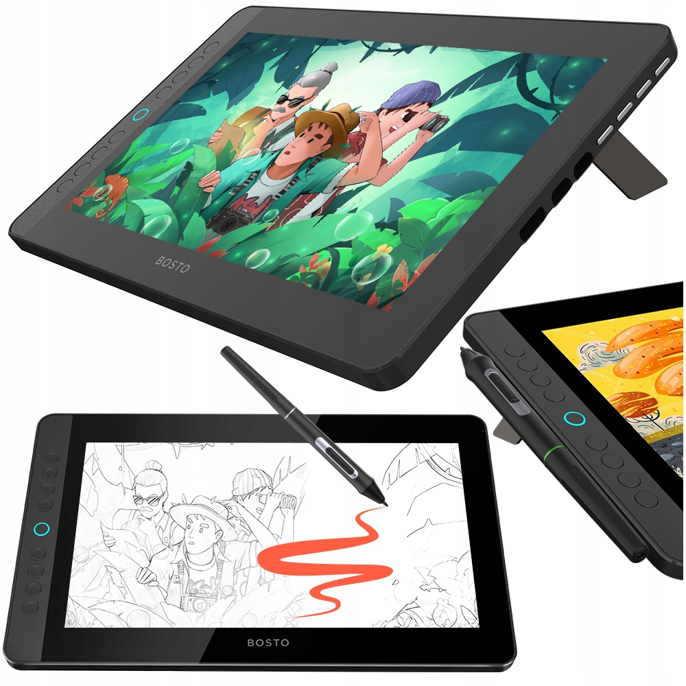 Tablet graficzny Bosto Graphic Tablet BT-12HDK – Twoje narzędzie do profesjonalnej twórczości