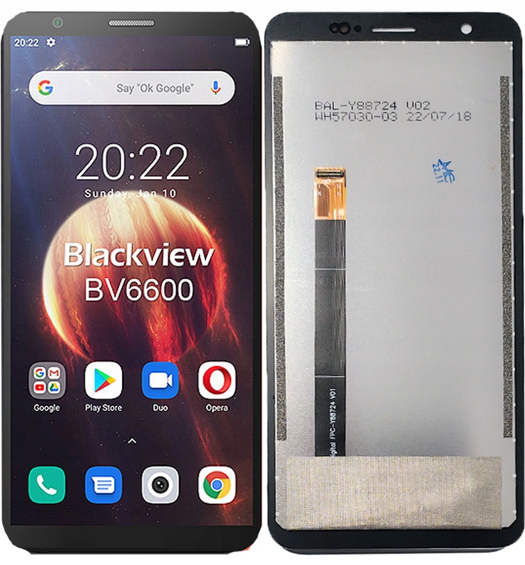 ORYGINAŁ WYŚWIETLACZ EKRAN LCD DOTYK DO BLACKVIEW BV6600 – Wysoka jakość i niezawodność