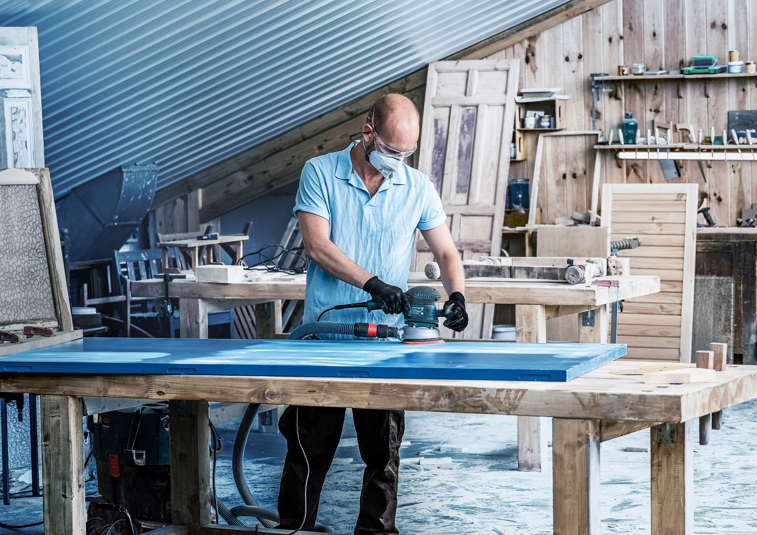 Doskonałe do usuwania farby i wygładzania powierzchni