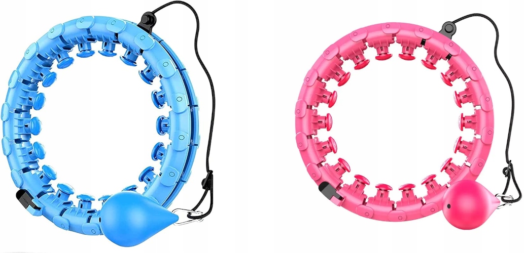 Innowacyjne funkcje hula hop z obciążnikiem i masażerem