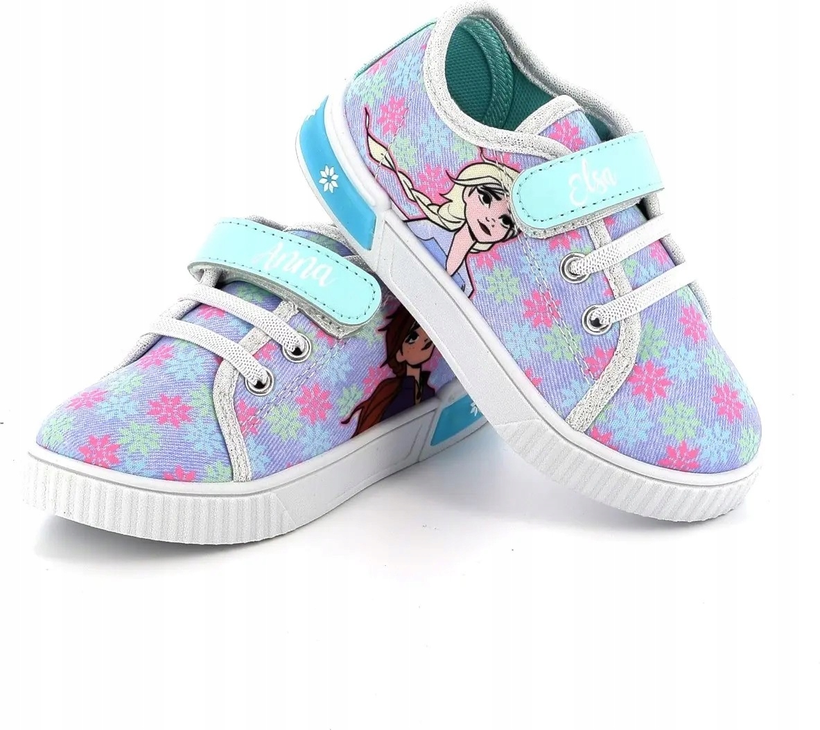 Trampki dziecięce świecące Frozen – Modne i wygodne obuwie dla małych fanek