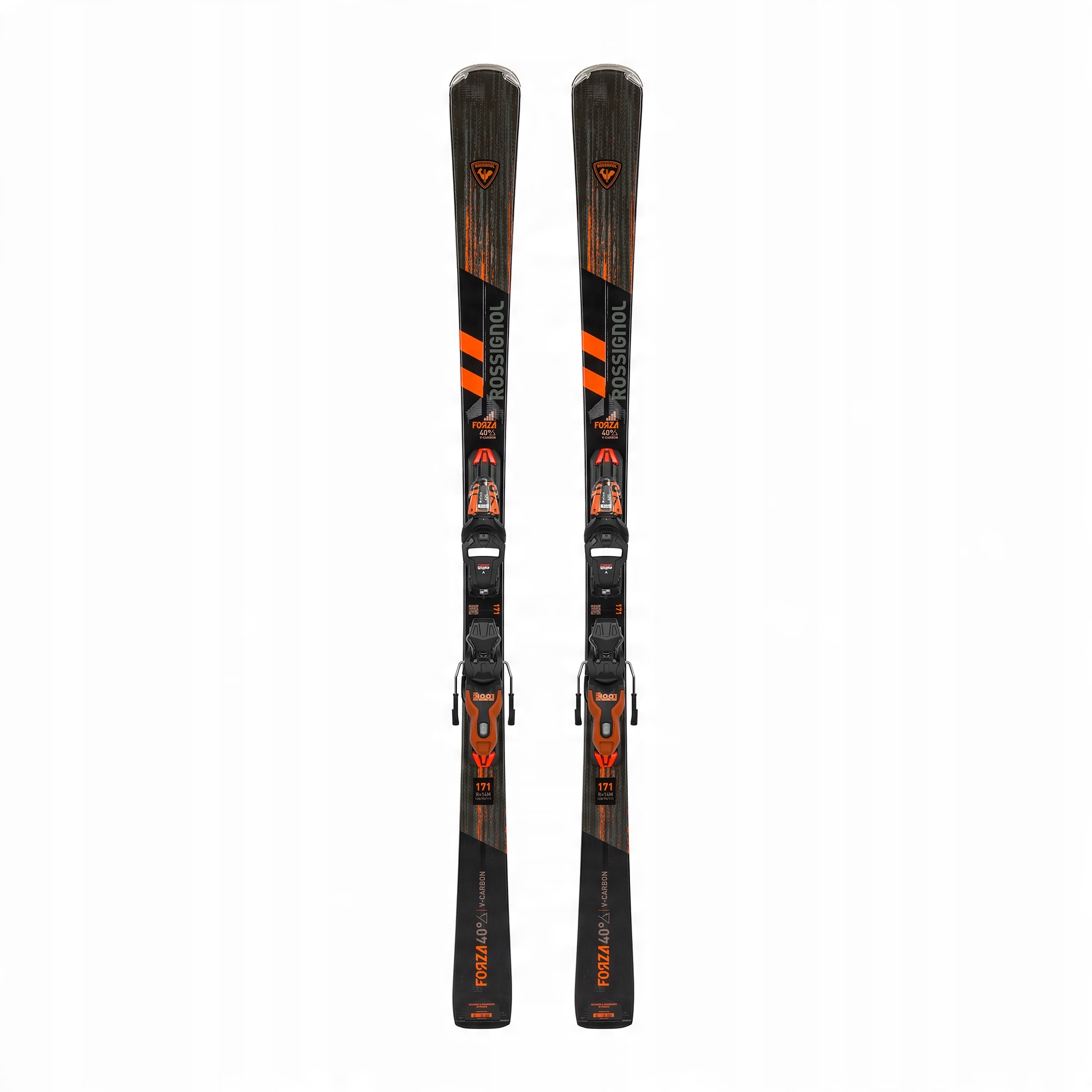 Narty zjazdowe Rossignol Forza 40 V-CA + wiązanie LOOK XPRESS 11 – Doskonałe na stoku