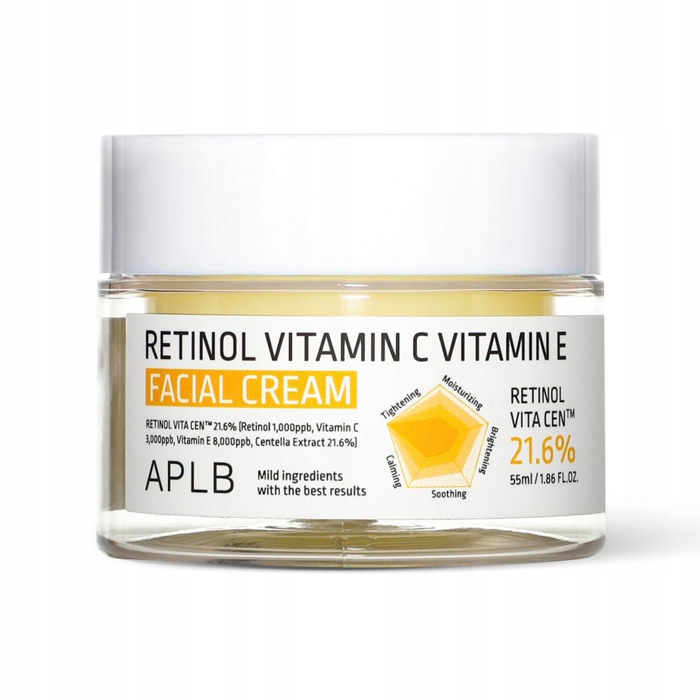 APLB Retinol Witamina C Witamina E Krem do twarzy 55ml – Twoja codzienna pielęgnacja