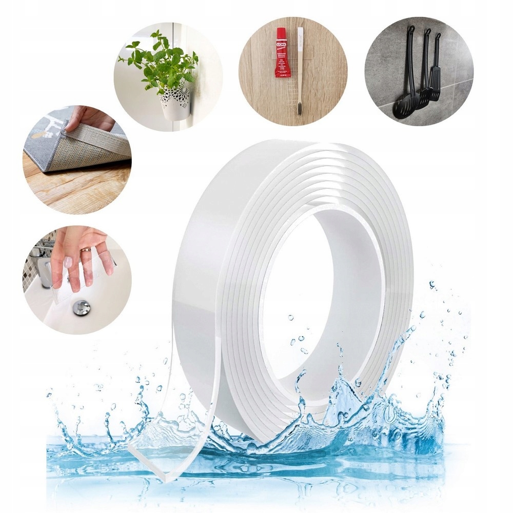 Taśma Nano Tape 1mm x 20mm x 3m – Idealne rozwiązanie do mocowania