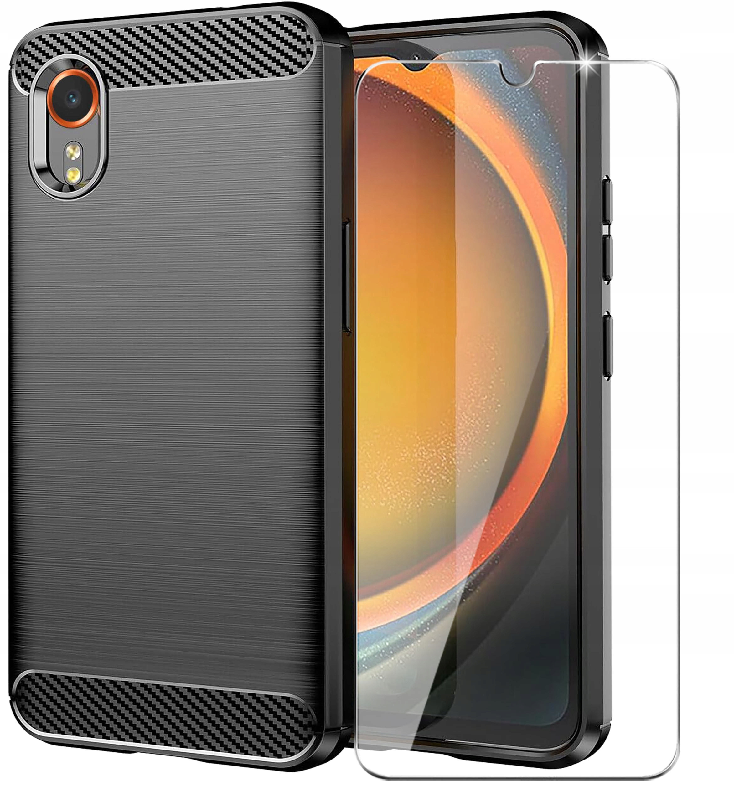 Etui do Samsung Galaxy Xcover 7 Pancerne Carbon CASE – Ochrona i styl w jednym