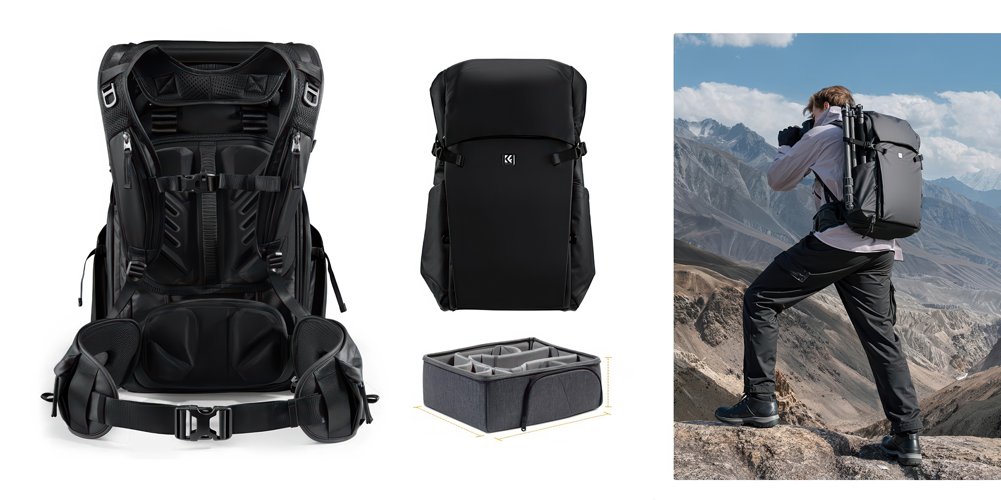 Odpinany pas biodrowy dla lepszej stabilizacji