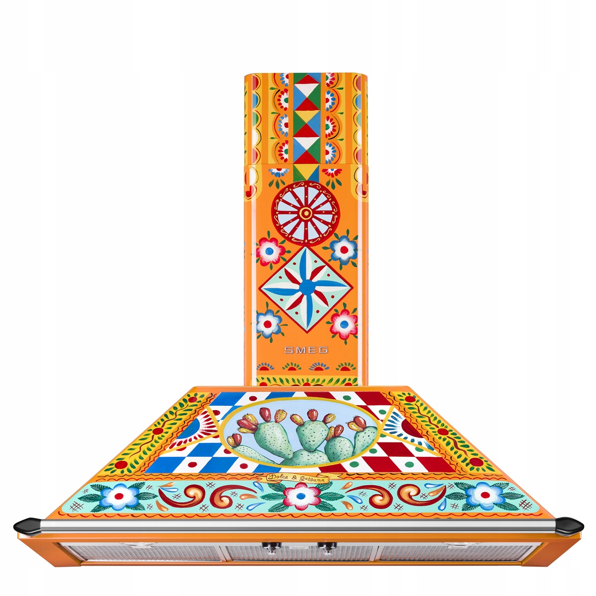 Okap przyścienny Smeg KT90DGC 90cm Carretto – Elegancja i funkcjonalność w Twojej kuchni