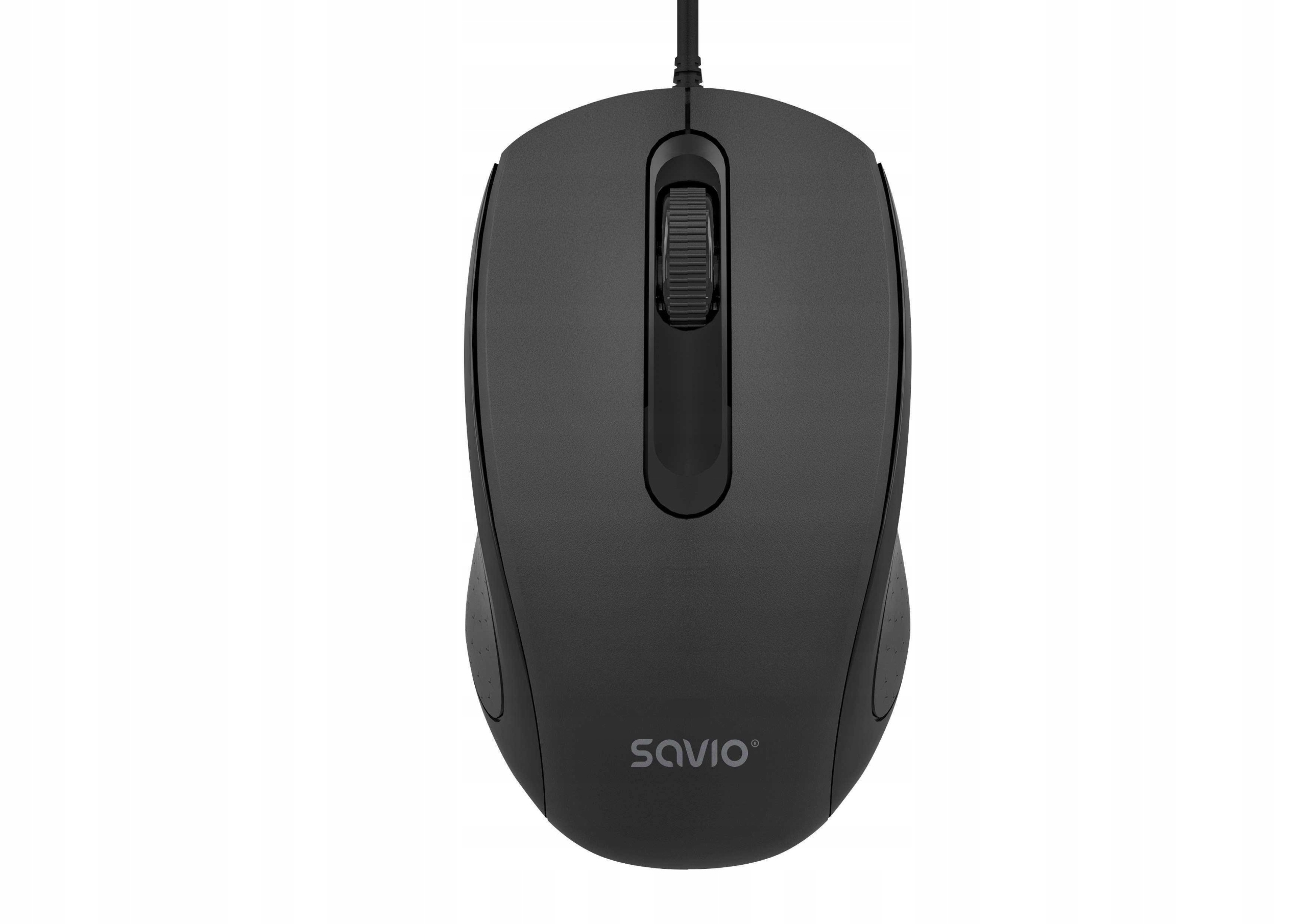 Mysz przewodowa Savio MB-02 – Wygoda i precyzja w każdym ruchu