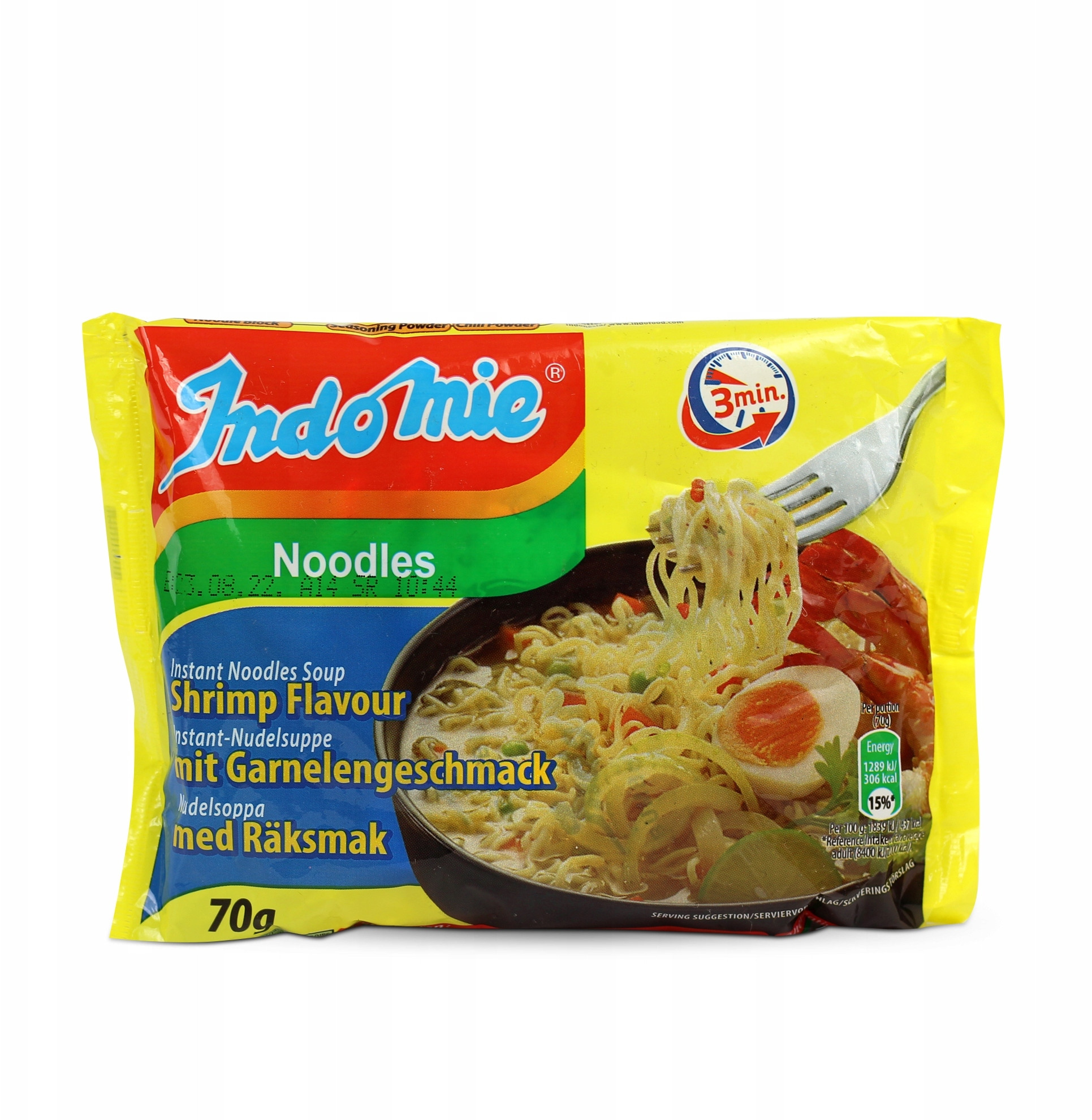 Zupa instant krewetkowa 70g - Indomie – Smak morza w każdej misce