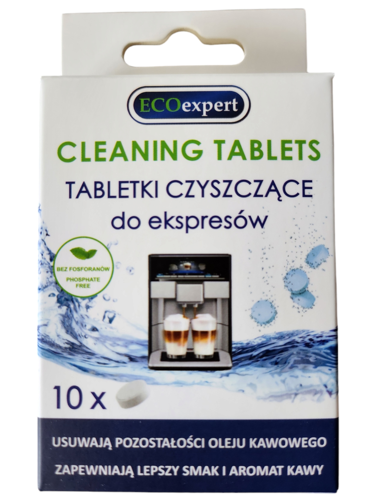 Tabletki czyszczące do ekspresów ECOexpert* 10x2g – Idealne dla Twojego ekspresu do kawy