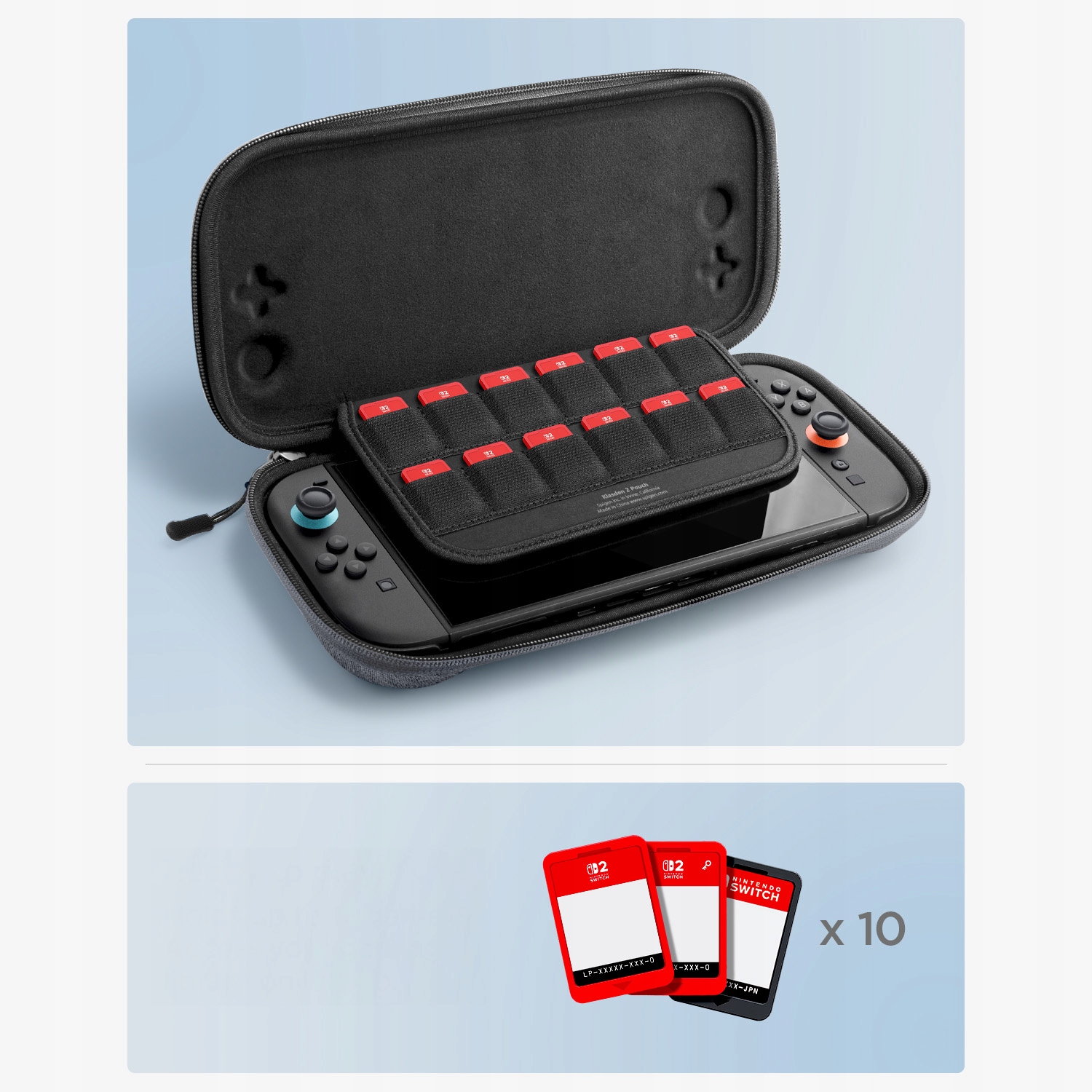 Smukłe etui idealnie dopasowane do Nintendo Switch 2