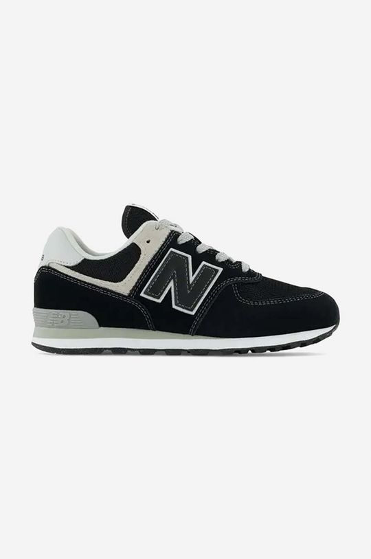 New Balance GC574EVB – Klasyczne czarne sneakersy dla młodzieży
