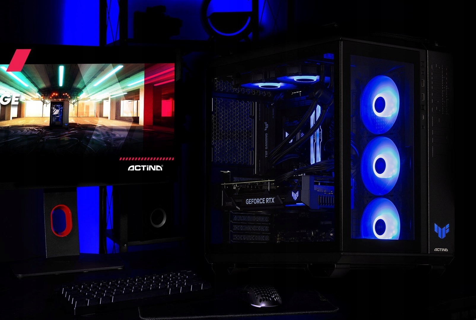 Actina PBA 7800X3D/32GB/2TB/RTX5090/1000W – Komputer do gier najwyższej klasy
