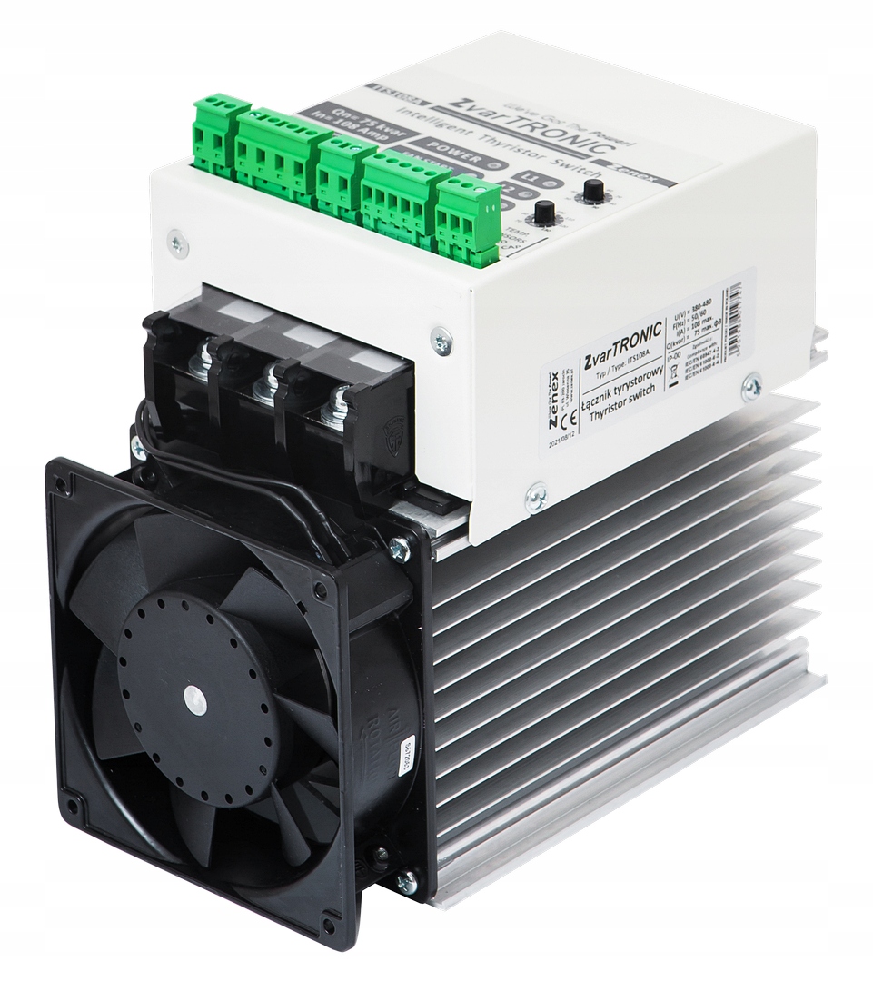 Łącznik Tyrystorowy 108A RMS 75kvar/400V – Efektywna kompensacja mocy