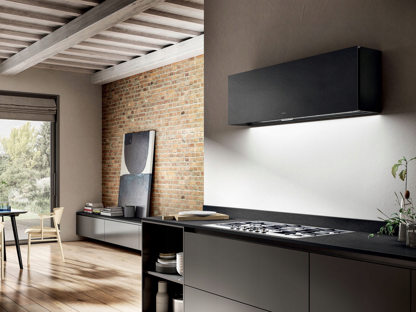 Okap naścienny Elica RULES DEKT/F/90 GRES DEKTON – Elegancja i funkcjonalność w Twojej kuchni