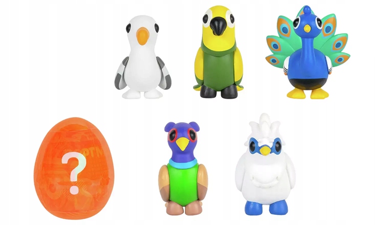 Bohaterowie zestawu – Bali Starling, Green Amazon* i inni