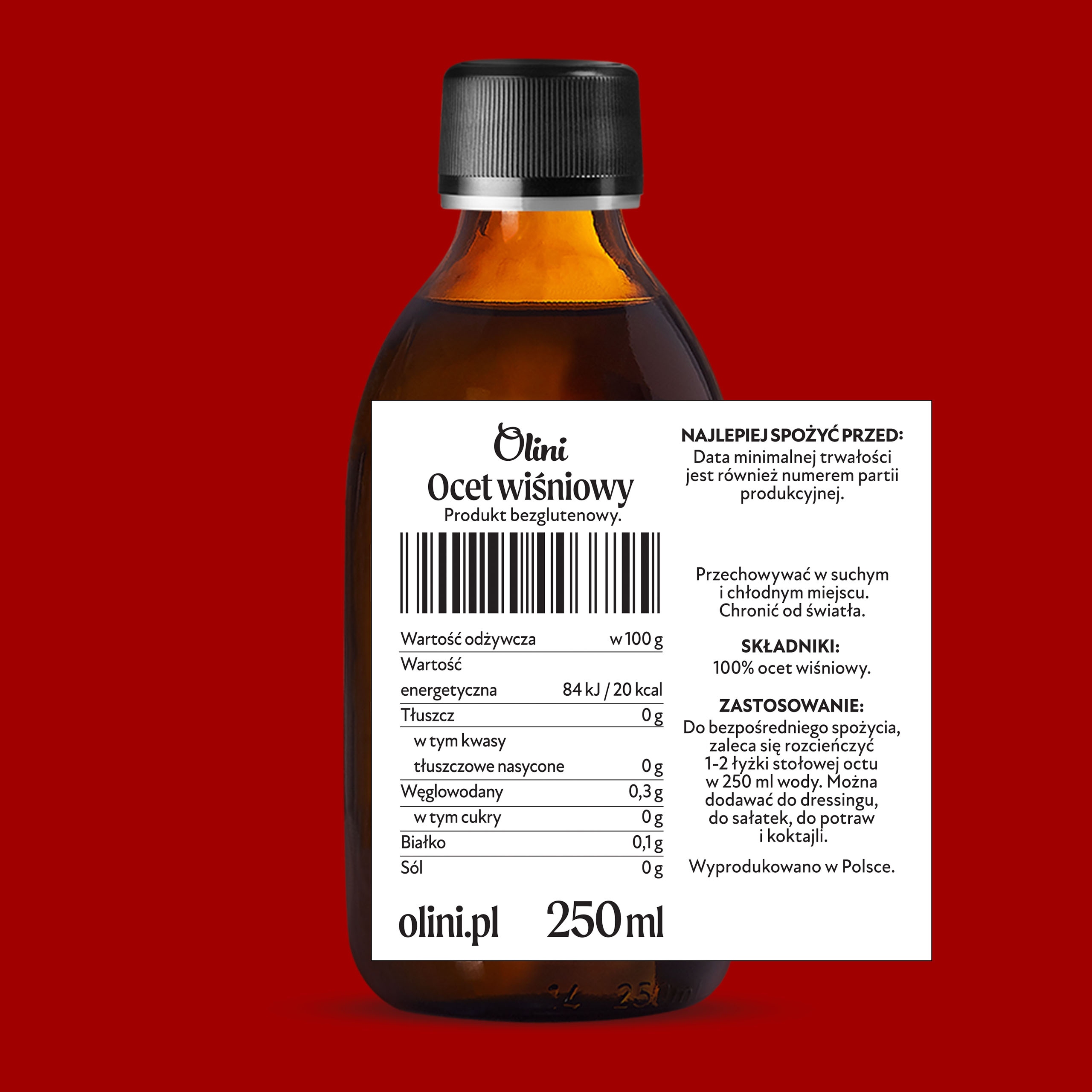 Przechowywanie i trwałość octu wiśniowego