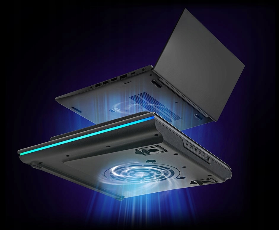 Wydajność chłodzenia dla laptopów do 18 cali