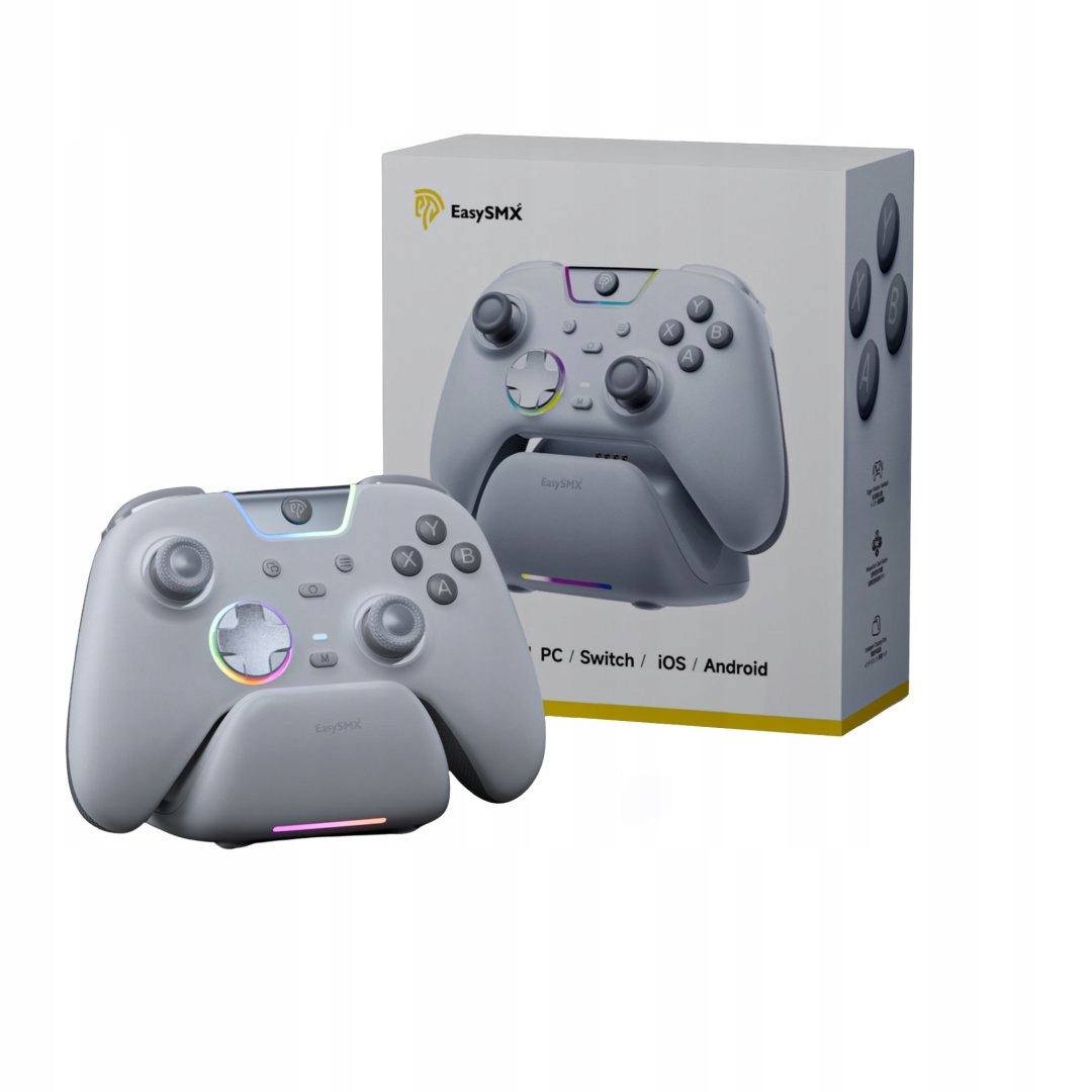 EasySMX X05Pro – Bezprzewodowy kontroler do gier dla PC, Switch, iOS, Android i Steam Deck