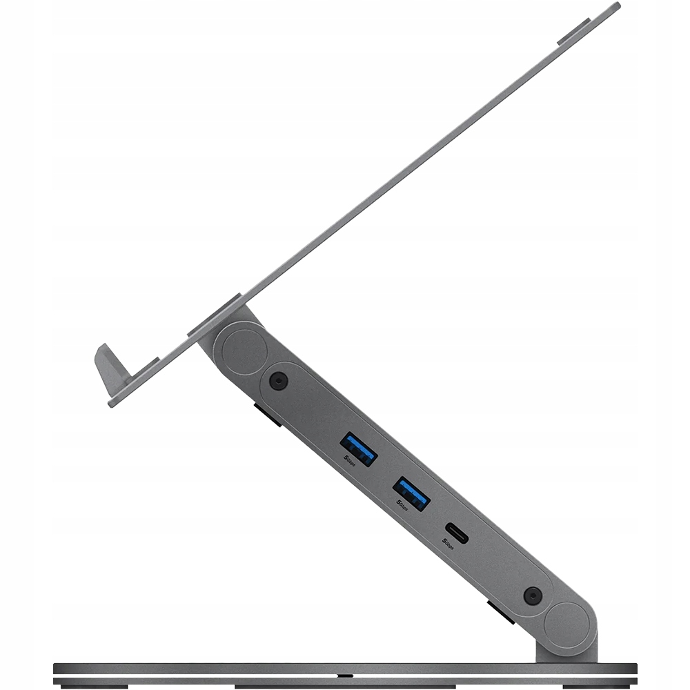 Stabilna konstrukcja z antypoślizgowymi podkładkami