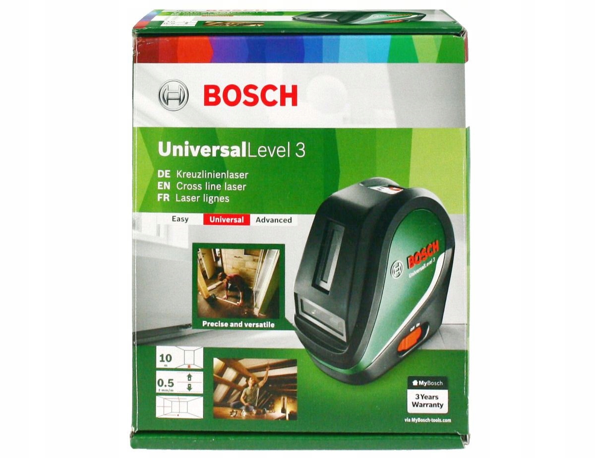 Wbudowane funkcje – OUT OF LEVEL i BATTERY LOW