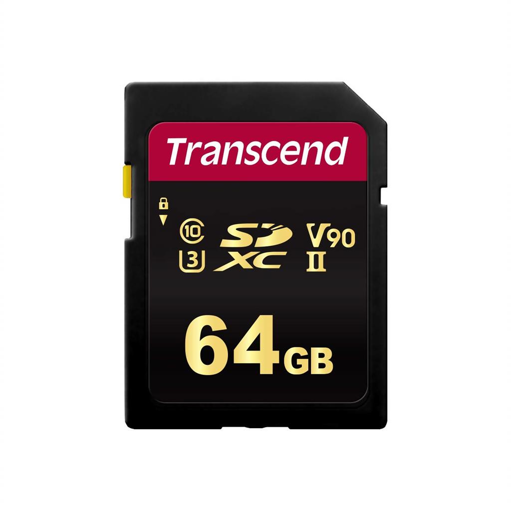 Karta pamięci Transcend 700S SDXC 64 GB – Wydajność na najwyższym poziomie