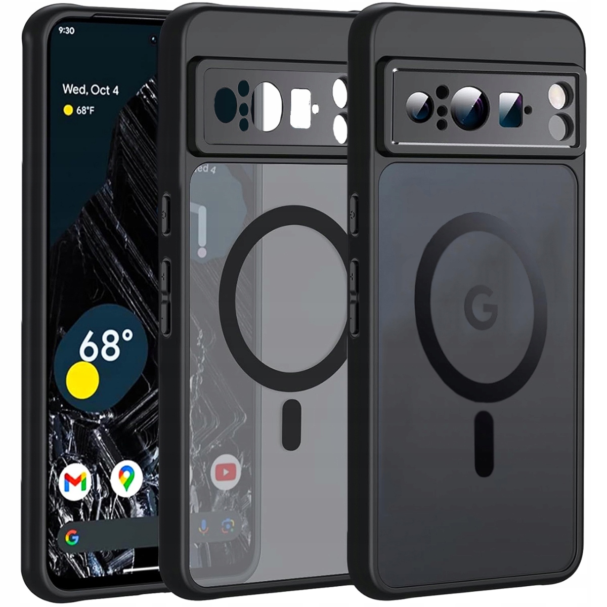 Etui Supero TPU Acrylic Matowe z MagSafe do Google Pixel 8 Pro – Elegancka ochrona dla Twojego smartfona