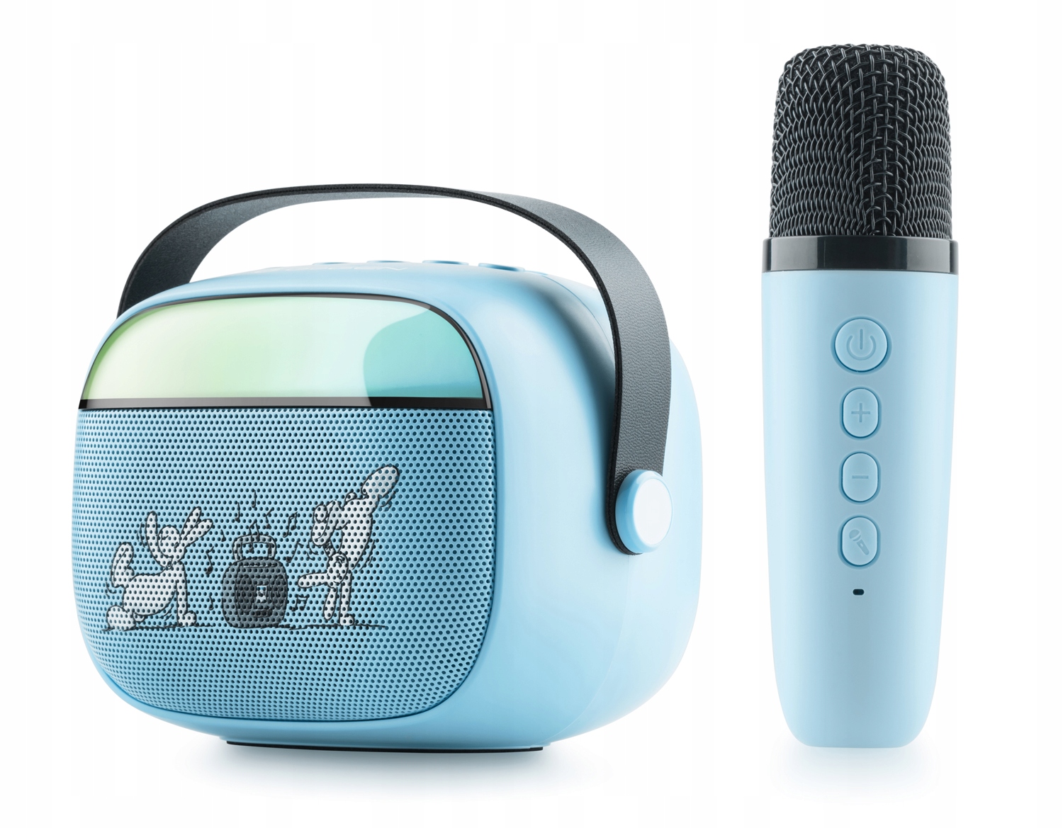 Karaoke z bezprzewodowym mikrofonem