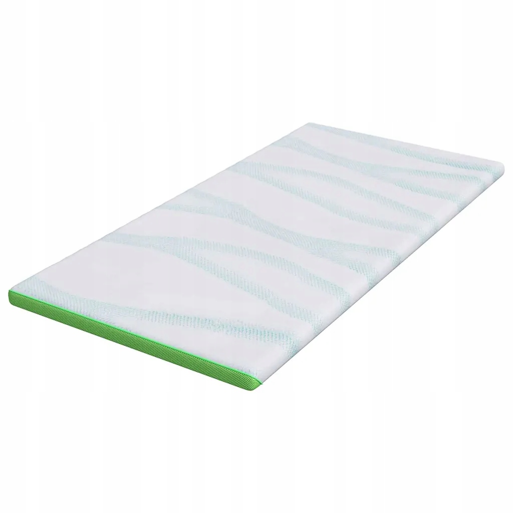 Podkłady na materac Biały i zielony 90 x 200 cm Lumarko – Komfort i styl w Twojej sypialni