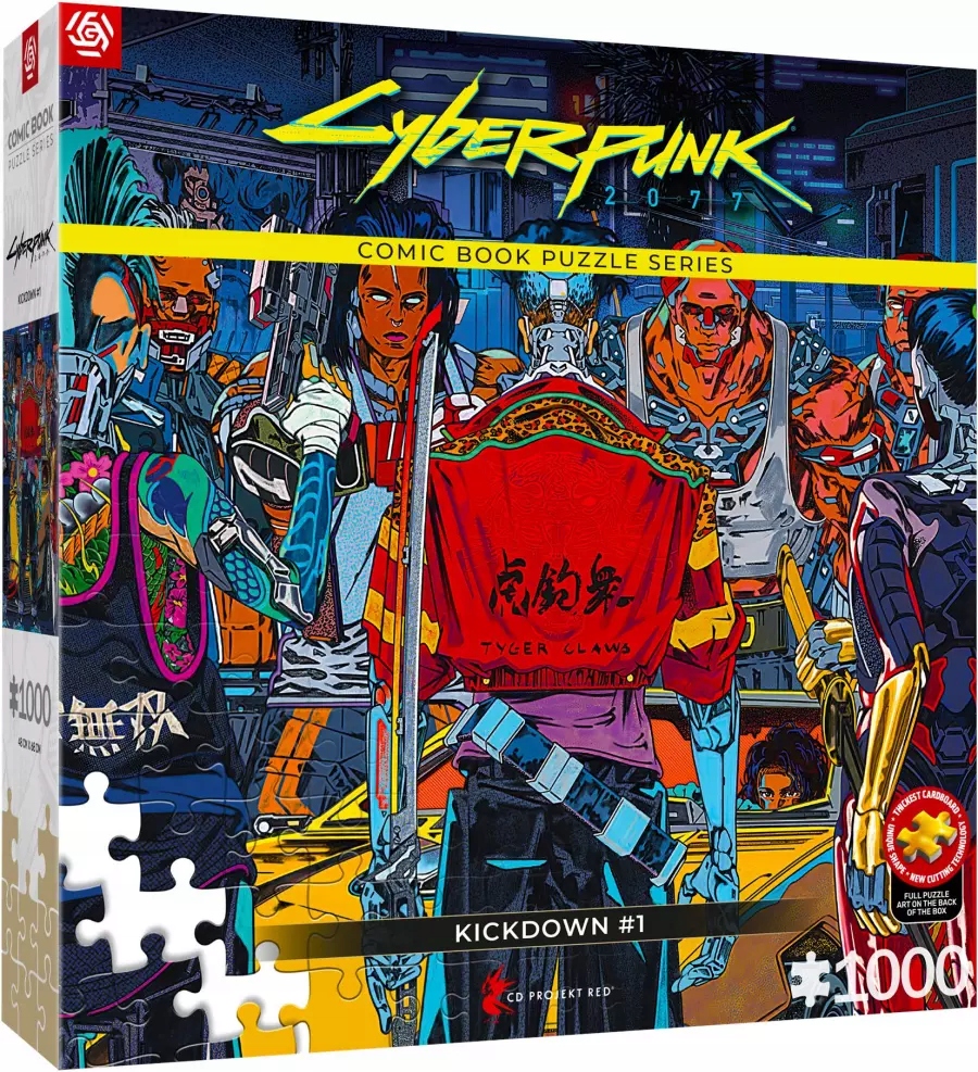 Puzzle 1000 Cyberpunk 2077 Kickdown – Wciągająca układanka dla fanów