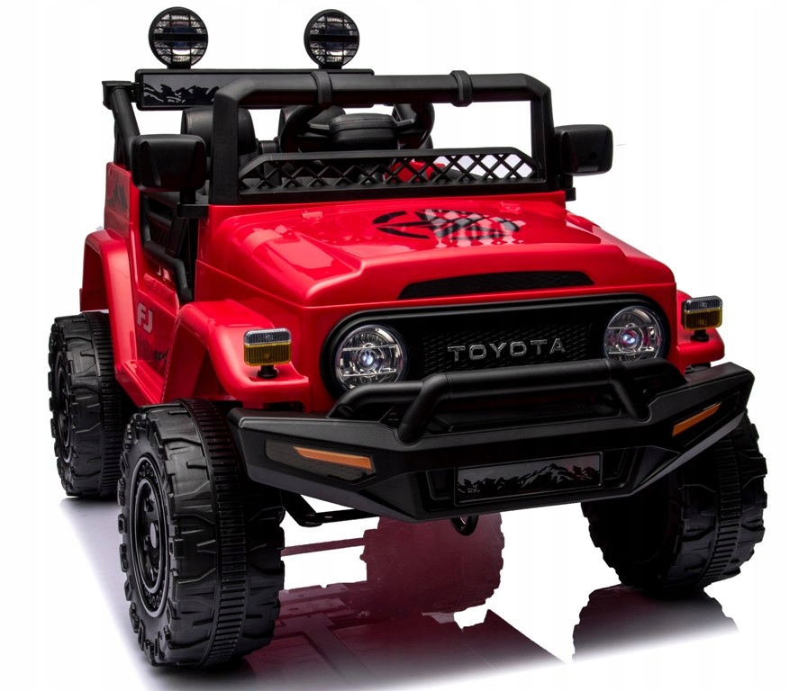 Toyota FJ Cruiser Czerwony 4x4 – Idealny samochód dla małego kierowcy