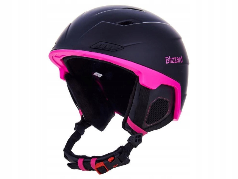 Kask W2W Double Black Matt / Magenta 2023 – Bezpieczna ochrona dla narciarzy i snowboardzistów