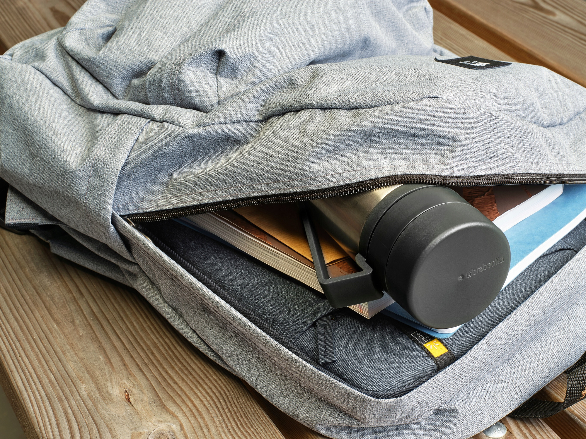 Wymiary kubka termicznego BRABANTIA Make & Take 0,5 L