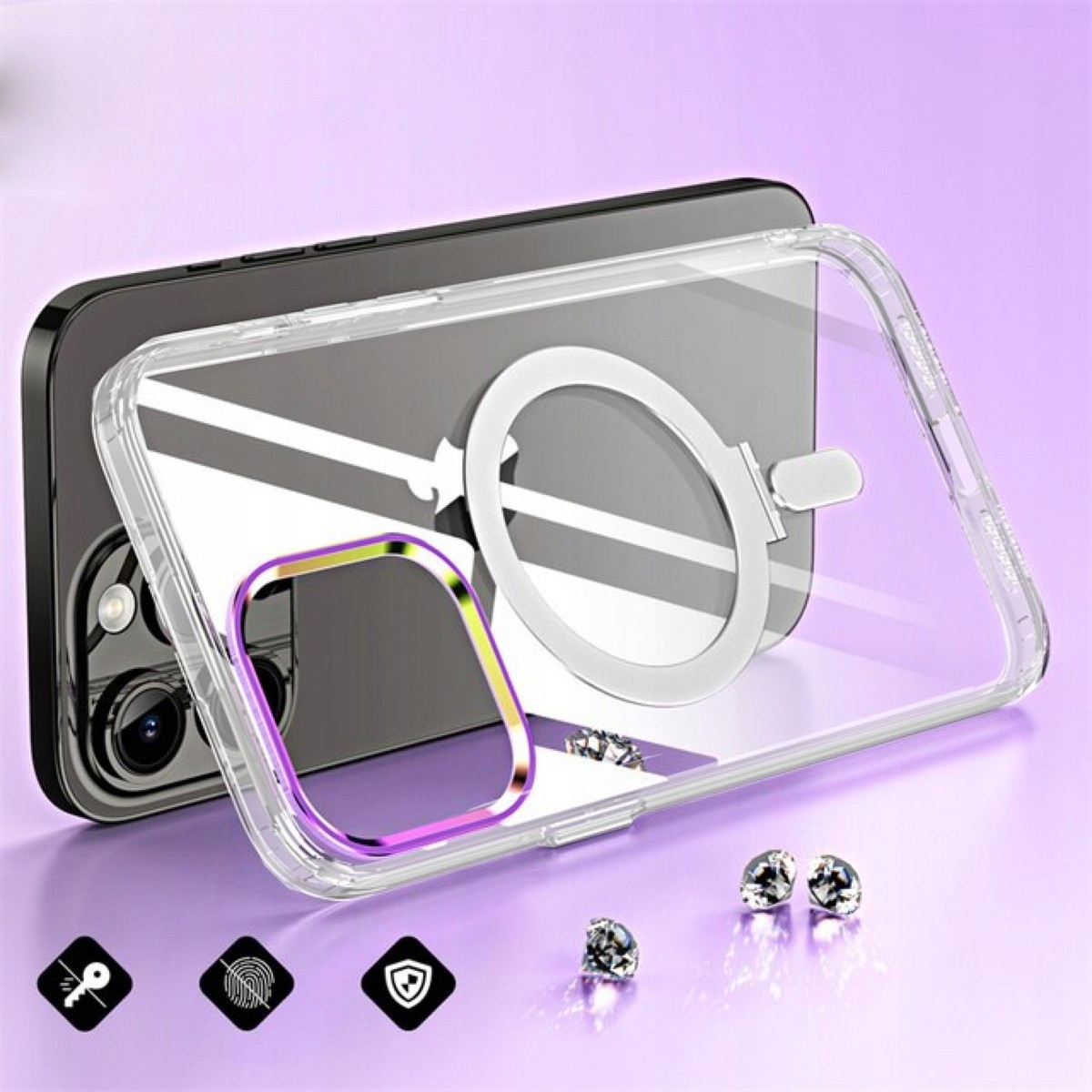 Krystaliczna przezroczystość dla eleganckiego wyglądu