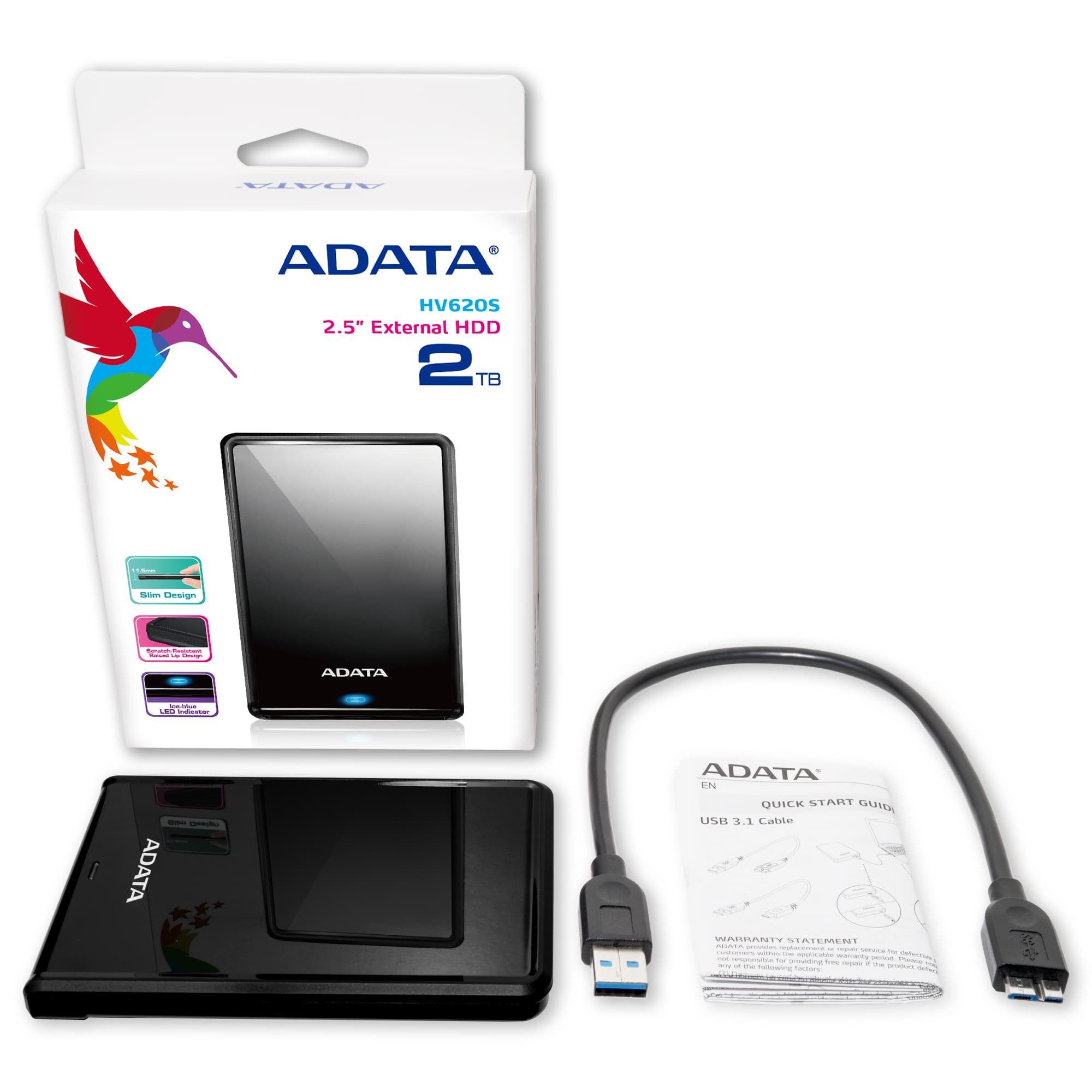Szybkie połączenie USB 3.1 – Wydajność na wyciągnięcie ręki