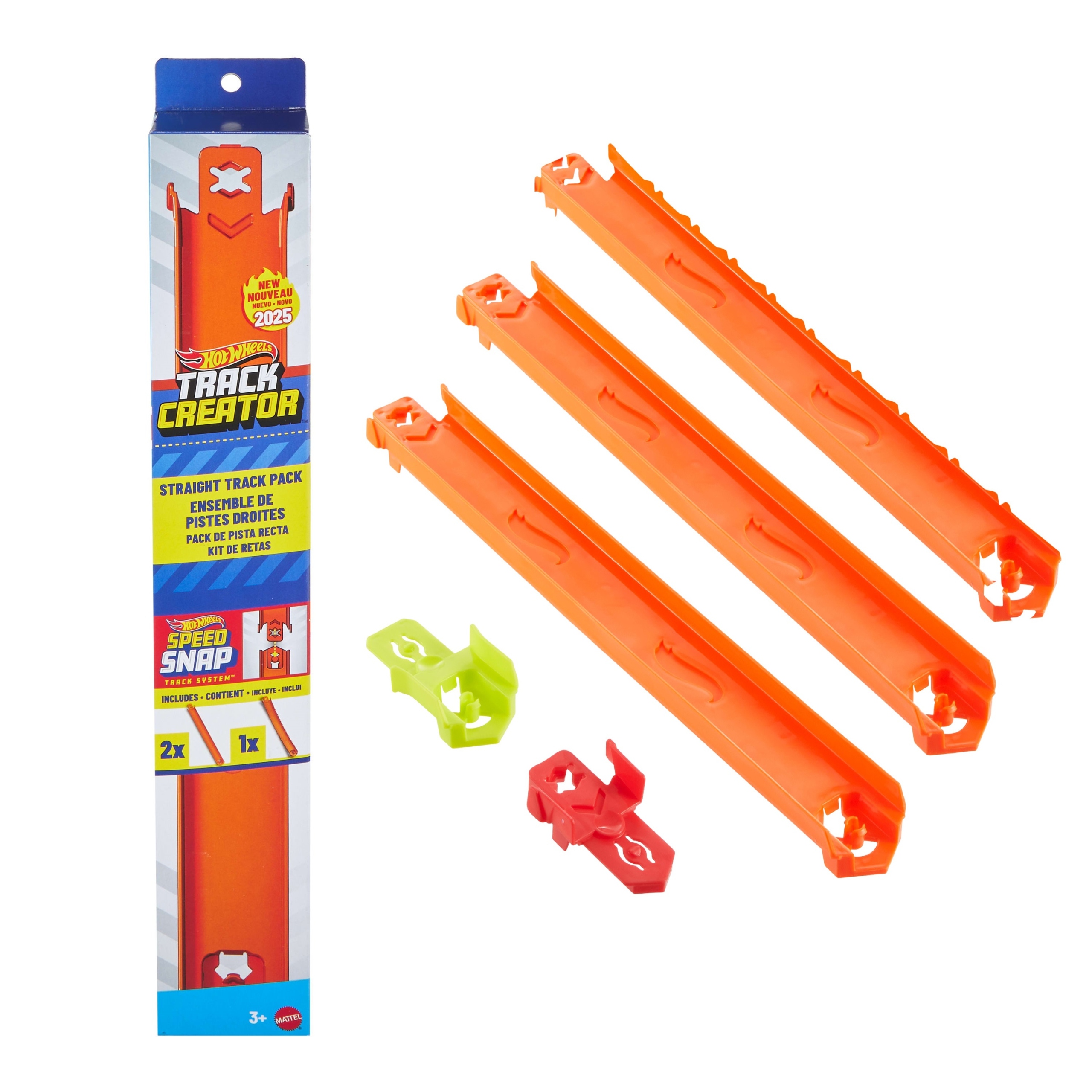 Hot Wheels Track Creator Straight Track Pack – Twórz niesamowite trasy dla swoich pojazdów