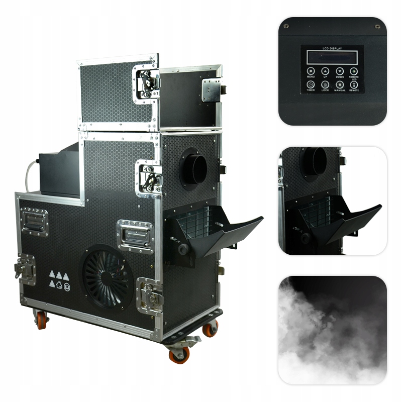 Profesjonalna jakość i moc wytwarzania mgły