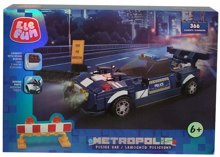Klocki Metropolis Samochód Policyjny C5008 – Zbuduj swoją przygodę!
