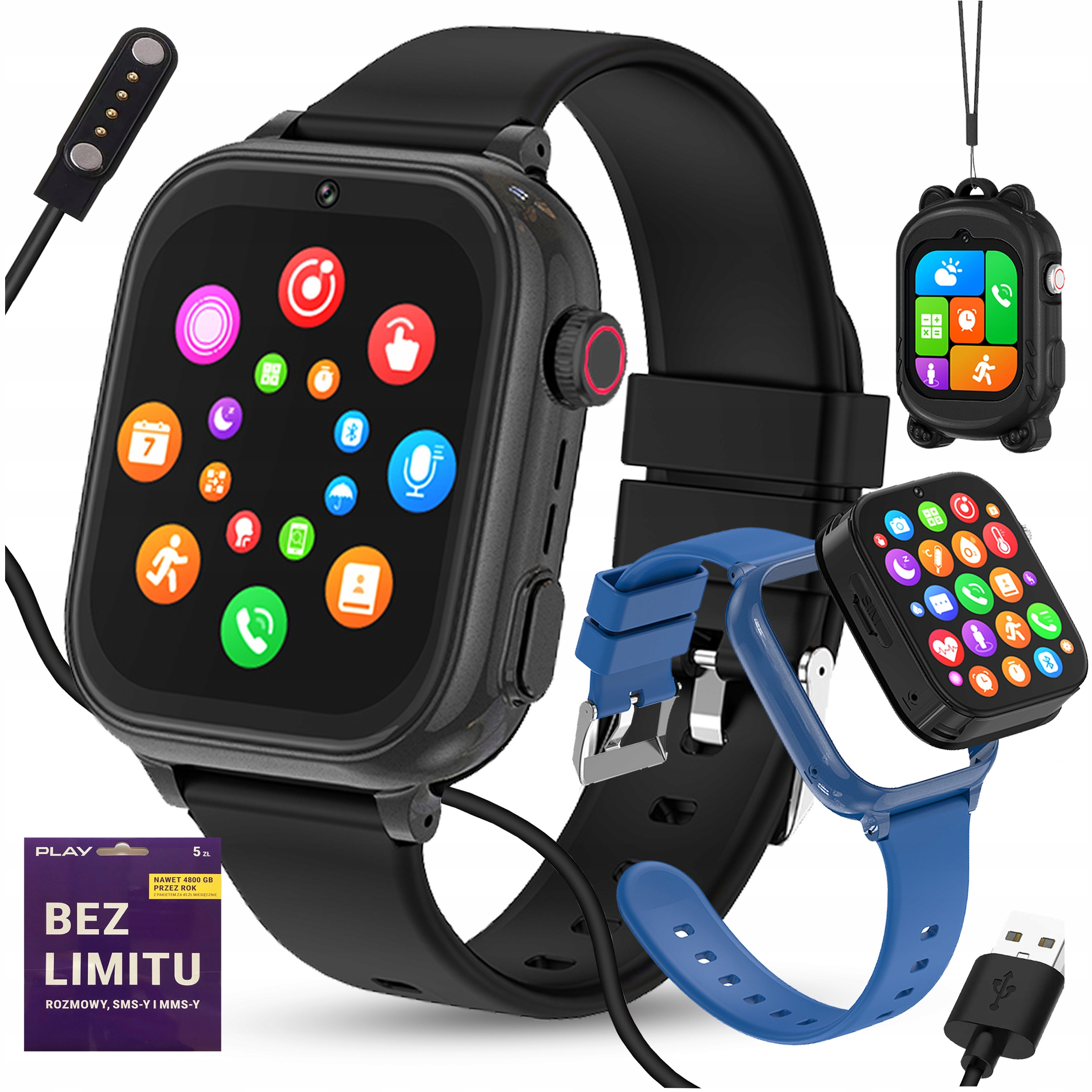 Smartwatch Zegarek dla Dzieci Telefon 4G – Bezpieczna i nowoczesna zabawa
