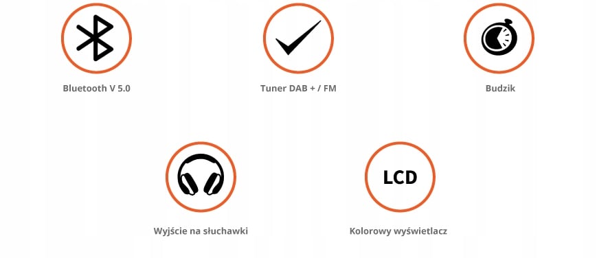 Zintegrowany budzik i funkcja drzemki – Radio, które budzi do życia