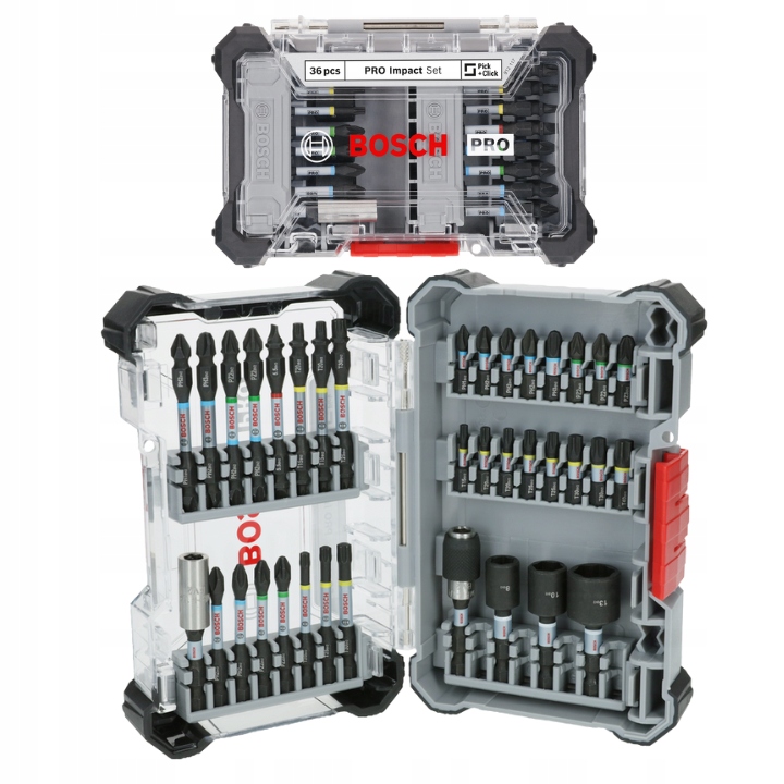 Zestaw wierteł udarowych BOSCH PRO 36szt – Niezawodny wybór dla majsterkowiczów