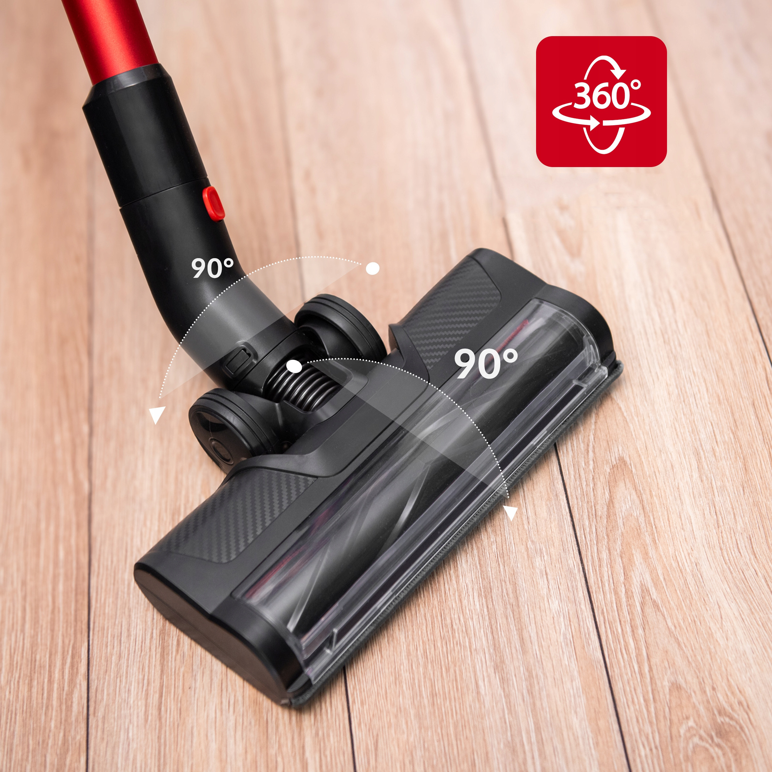 ODKURZACZ PIONOWY BEZPRZEWODOWY RĘCZNY LEHMANN BEZWORKOWY AKUMULATOROWY LED Pojemność zbiornika na kurz 1.8 l