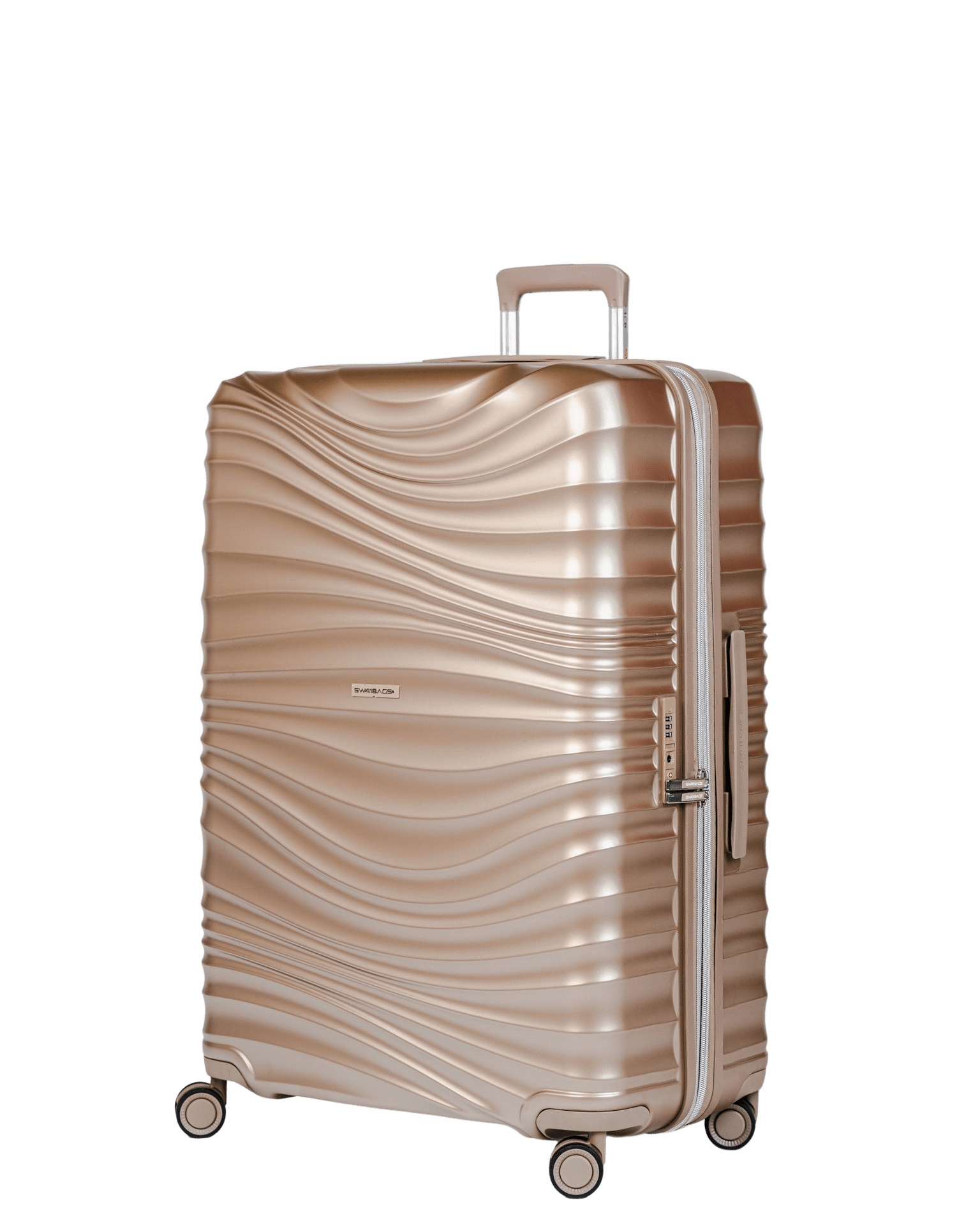 Duża walizka SwissBags Cruise 75 cm szampański – Idealny towarzysz podróży