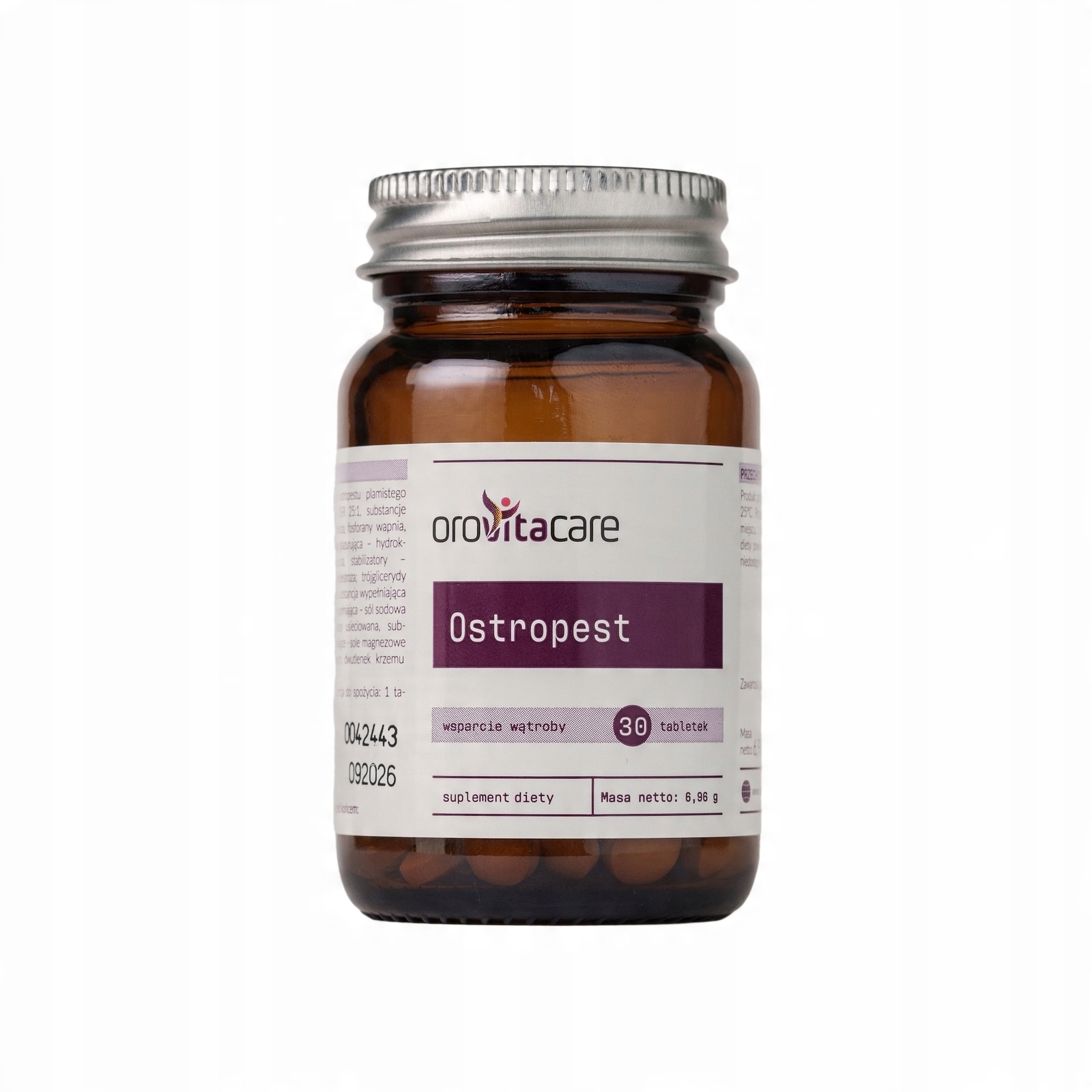 Orovitacare Ostropest 30 tabletek – Naturalne wsparcie dla Twojej wątroby