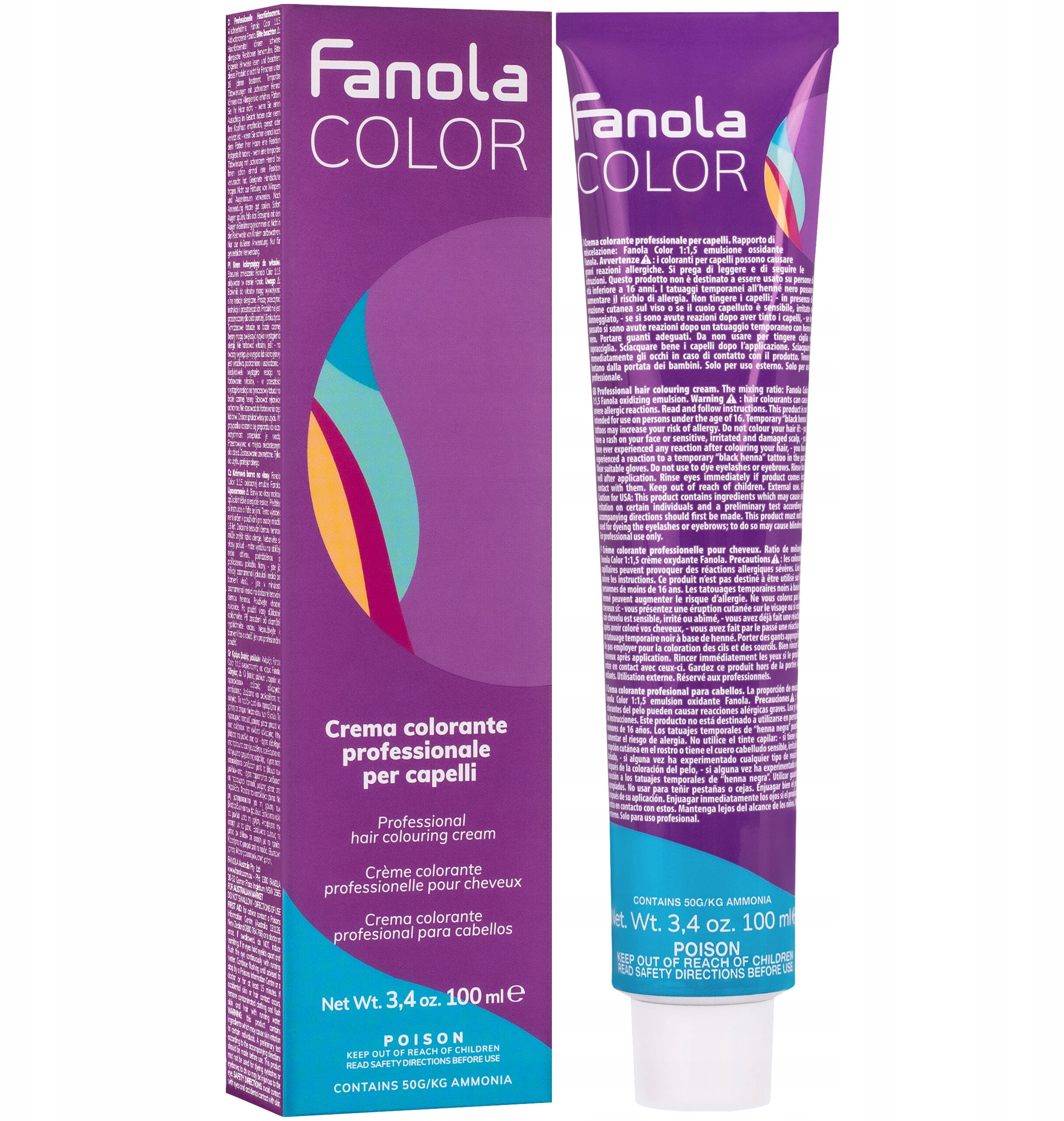 Bezpieczna koloryzacja – Niska zawartość amoniaku