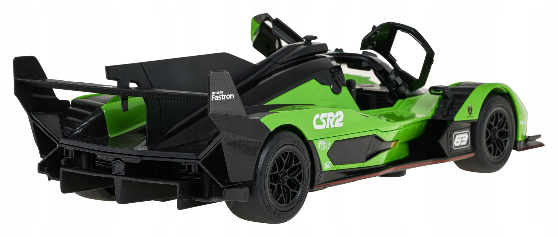 Wypożenie zestawu: auto, pilot, instrukcja